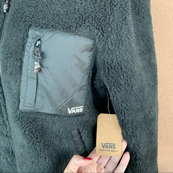 Vans Mist Fog Sherpa Bomber Jacket - Picture 5 of 15